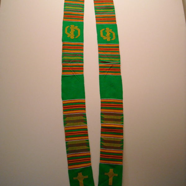 kente cloth, clergy stole