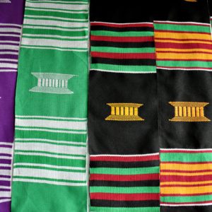 PLAIN KENTE STOLES